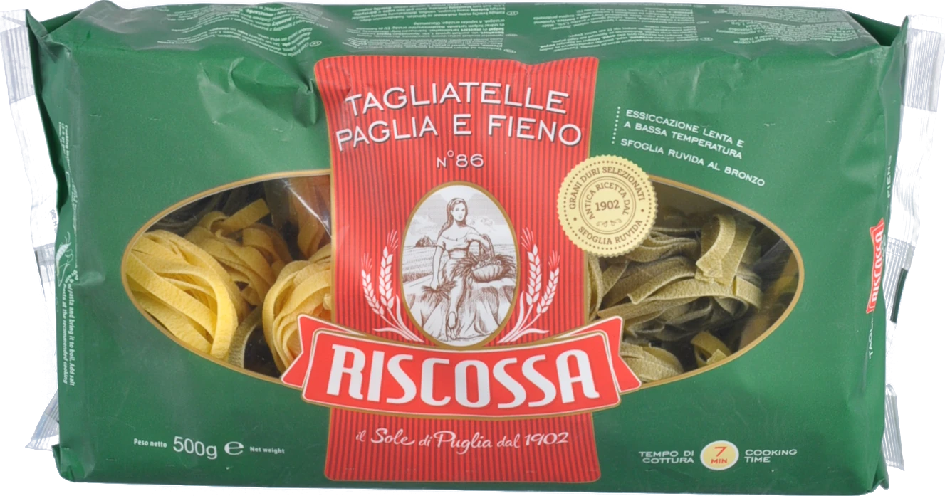Паста Riscossa 500г тальятелле з твердих сортів пшениці