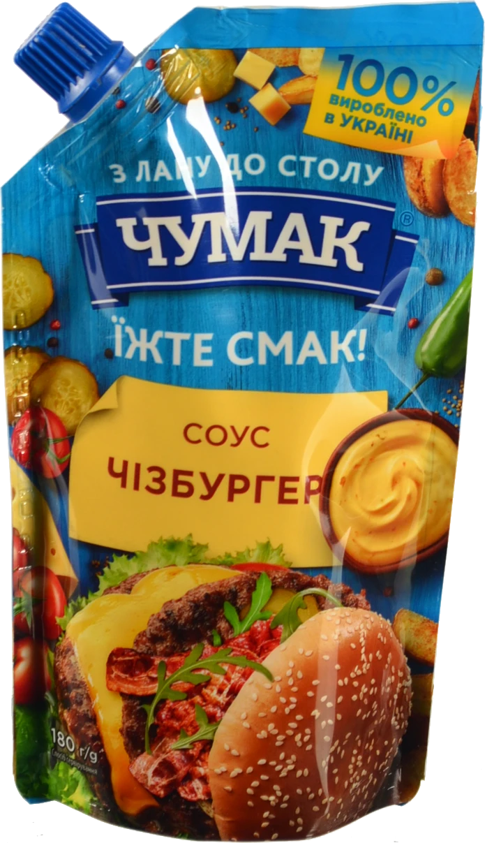 Соус Чумак180г чізбургер д.п