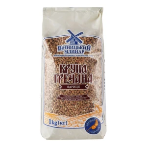 Крупа гречана Вінницький Млинар м/у 1кг