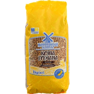 Крупа гречана Вінницький Млинар м/у 1кг