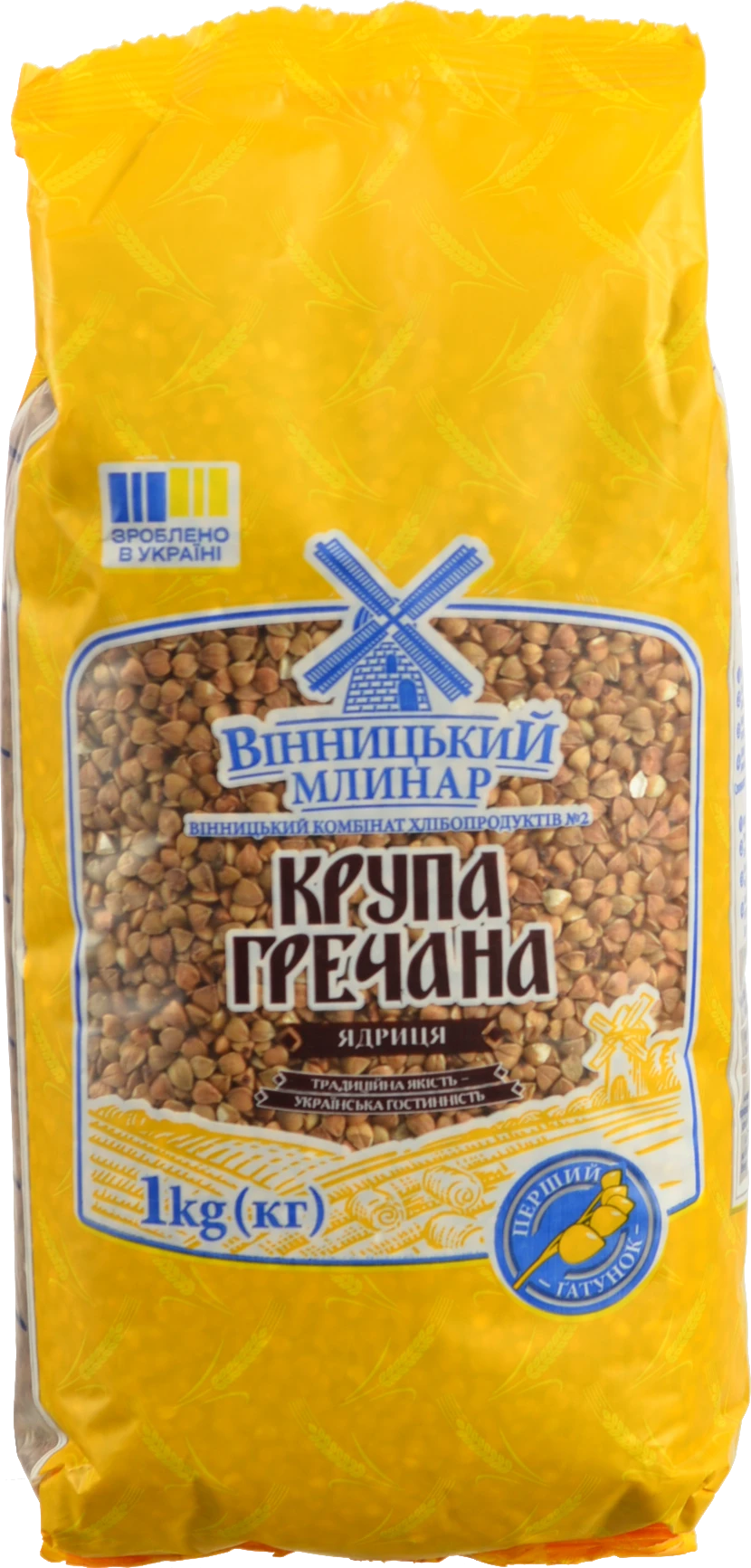 Крупа гречана Вінницький Млинар м/у 1кг