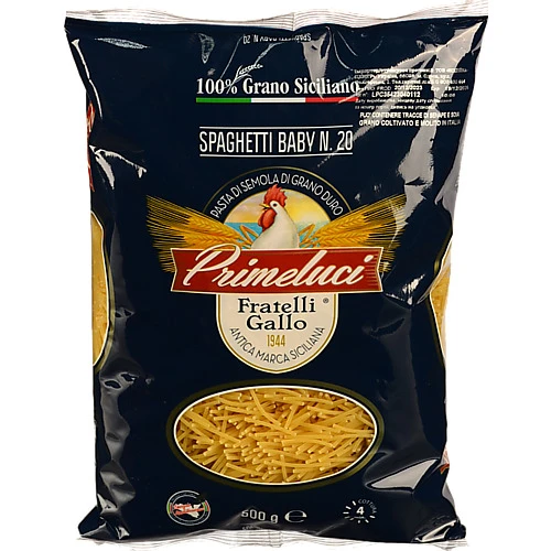 Макарони Primeluci Spaghetti Baby №20 - 500г