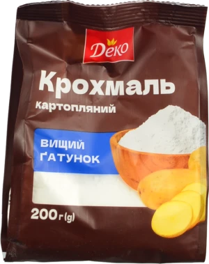 Крохмаль картопляний Деко 200г