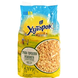 Горох колотий шліфований Хуторок 800г