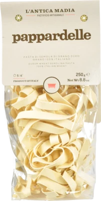 Паста Lantica Madia 250г з твердих сортів пшениці Pappardelle
