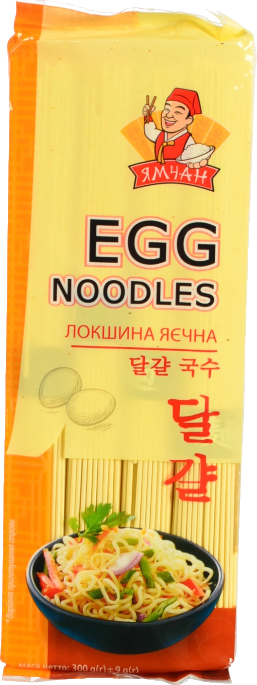 Локшина YamChan 300г яєчна