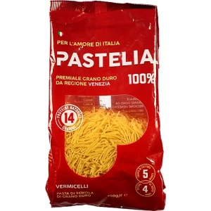 Макарони Pastelia 400г вермішель тонка