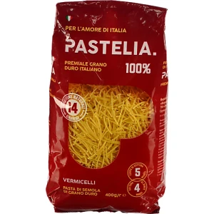 Макарони Pastelia 400г вермішель тонка
