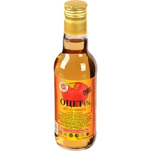 Оцет Унікон 0.25л 6% яблуко скло