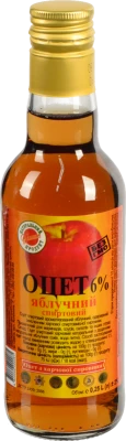 Оцет Унікон 0.25л 6% яблуко скло