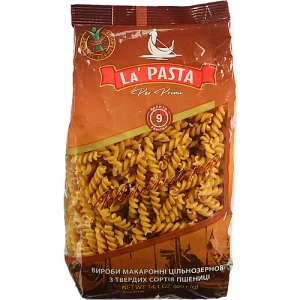 Макарони La Pasta Per Primi цільнозернові Fusilli 400г