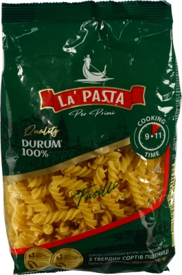 Макарони La Pasta 400г спіральки