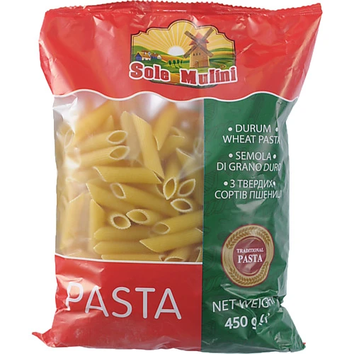 Макарони Sole Mulini 450г з твердих сортів пшениці