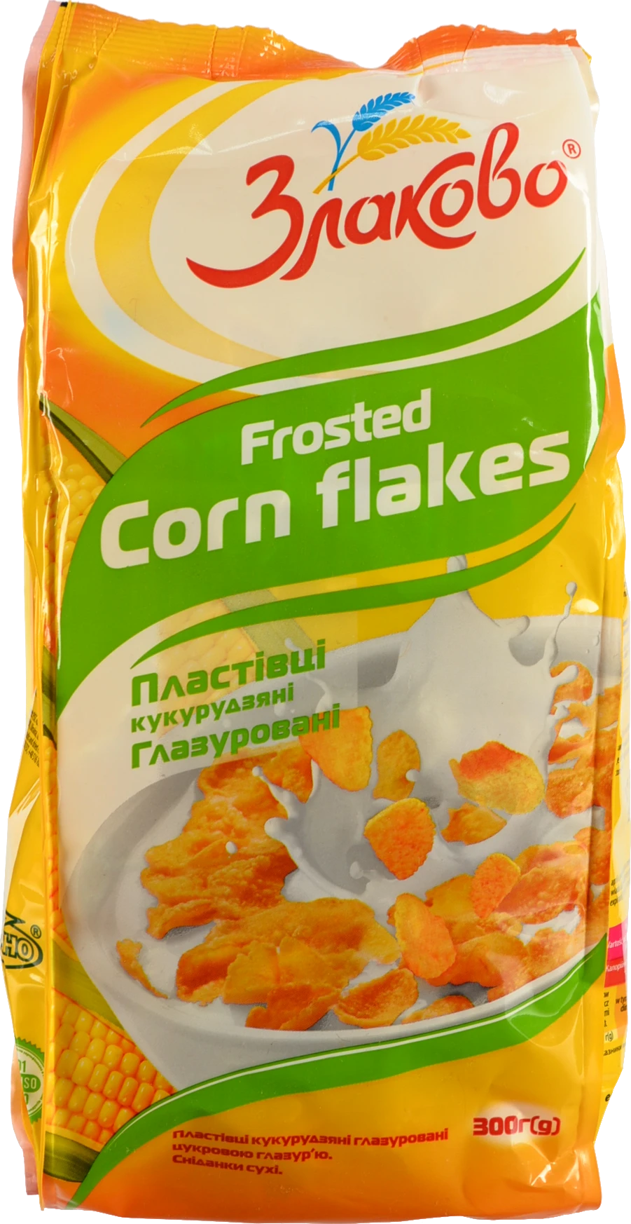 Пластівці кукурудзяні глазуровані Zlakovo 300г