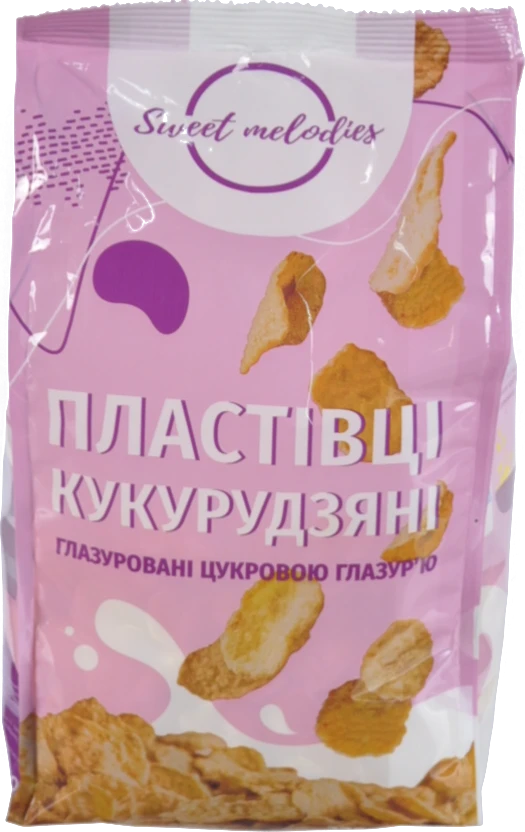 Пластівці Sweet Melodies 270г кукурудзяні глазуровані