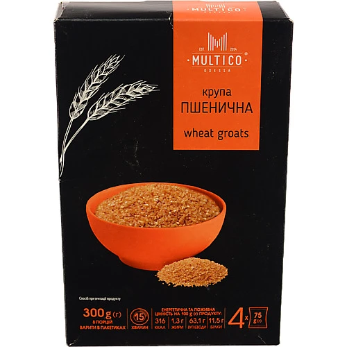 Крупа Multico 75гх4 пшенична
