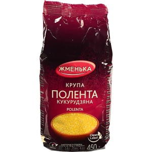 Крупа кукурудзяна Полента Жменька 450г
