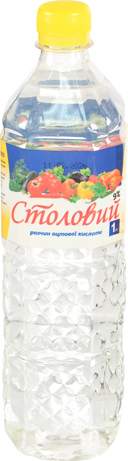 Оцет 1л 9%