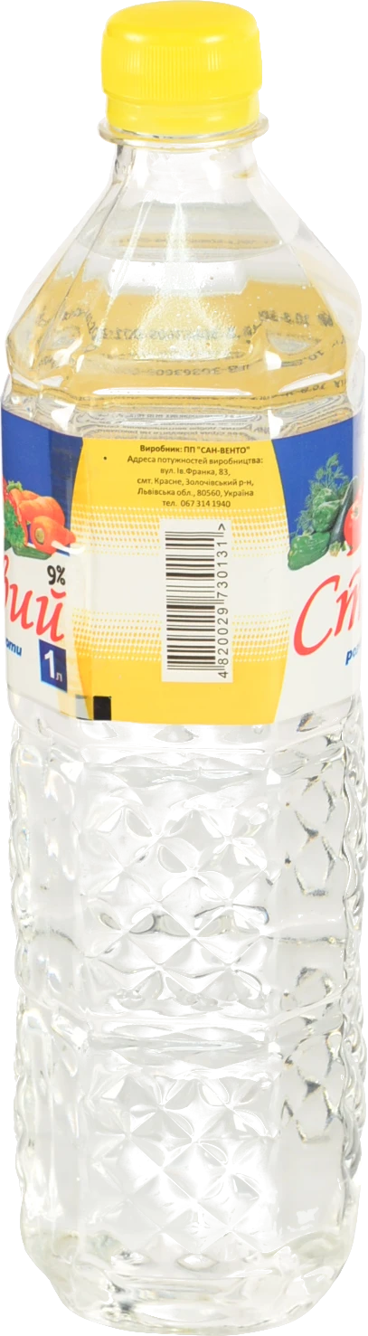 Оцет 1л 9%