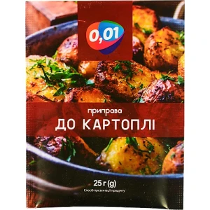 Приправа 0.01 25г до картоплі