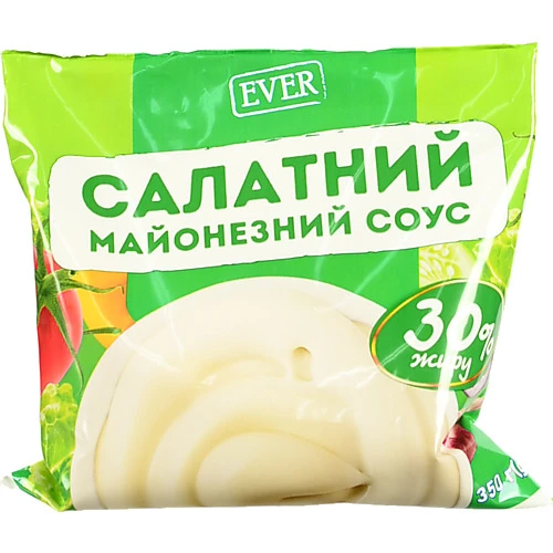 Майонезний соус Ever 350г 30 ф.п