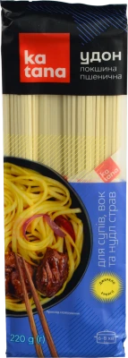 Лапша пшенична Удон Катана м/у 220г