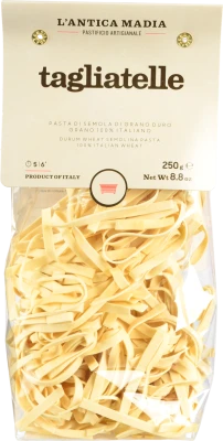 Паста Lantica Madia 250г з твердих сортів пшениці Tagliatelle