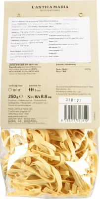 Паста Lantica Madia 250г з твердих сортів пшениці Tagliatelle