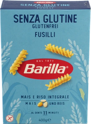 Вироби макаронні без глютену Fusilli Barilla к/у 400г