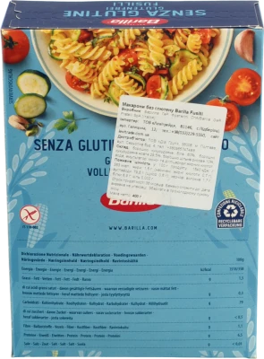 Вироби макаронні без глютену Fusilli Barilla к/у 400г
