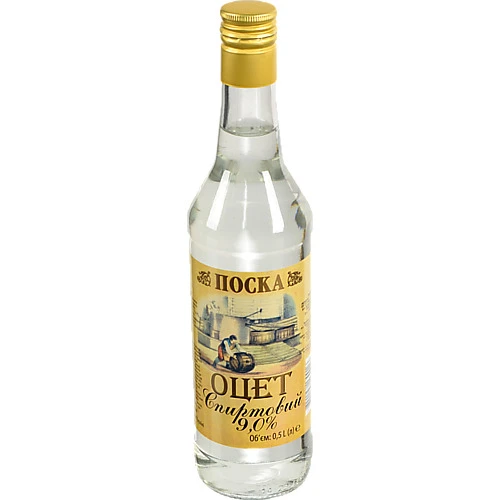 Оцет спиртовий 9% Поска с/пл 0.5л