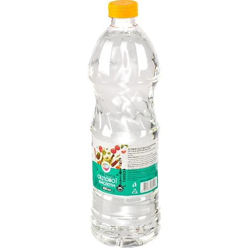 Оцет столовий 9% 0.9л