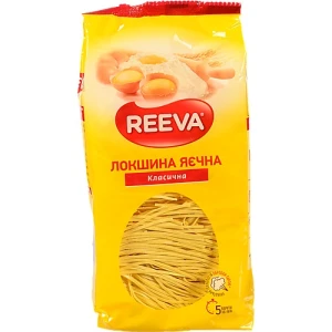 Локшина Reeva 250г яєчна класична