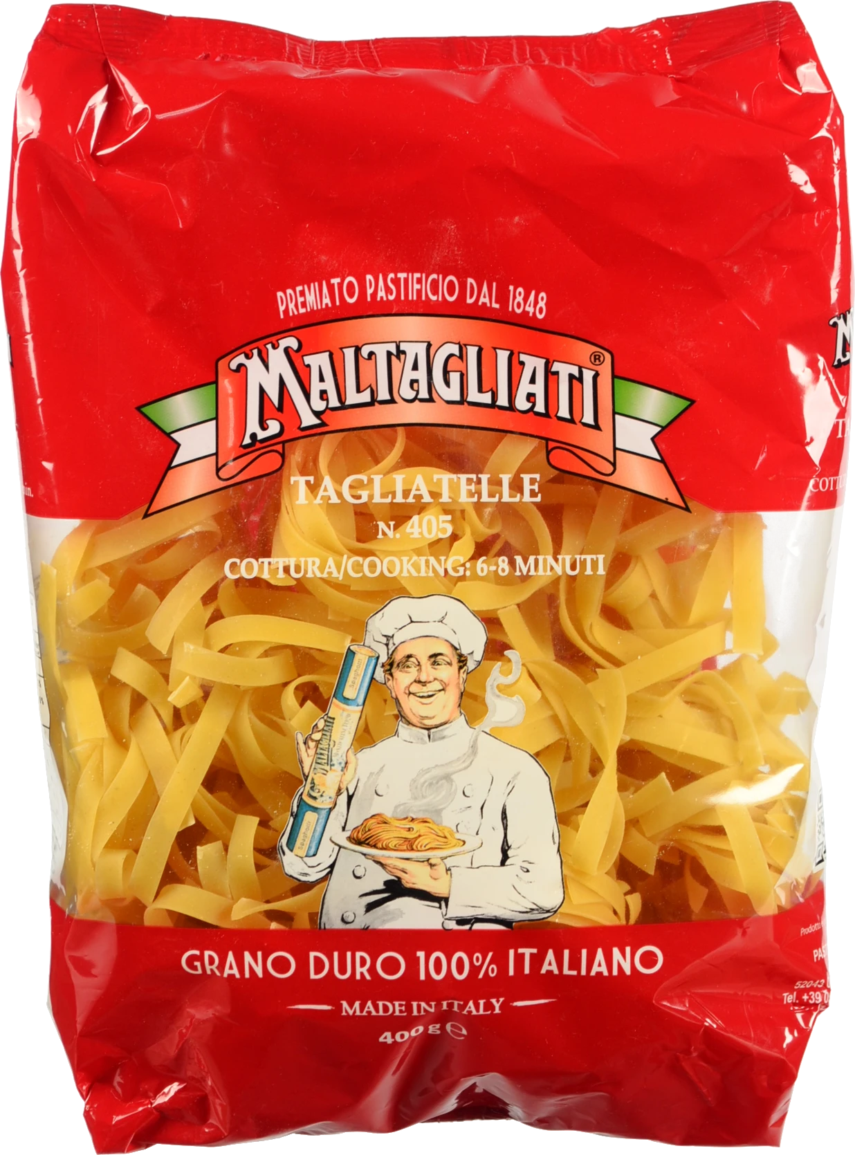 Макарони Maltagliati 400г тагліателле