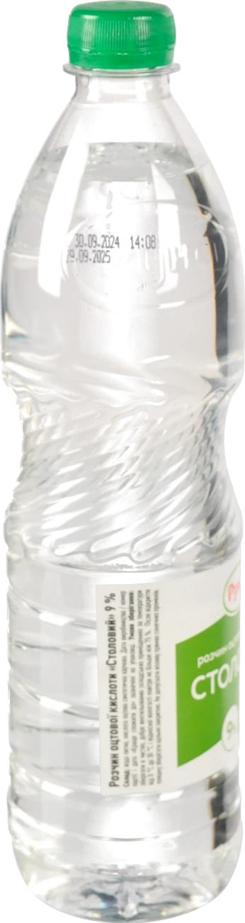 Розчин оцтової кислоти 9% Столовий Руна п/пл 750мл