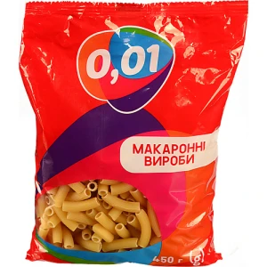 Макарони 0.01 450г трубочка