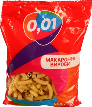 Макарони 0.01 450г трубочка