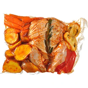 Курка маринована з овочами