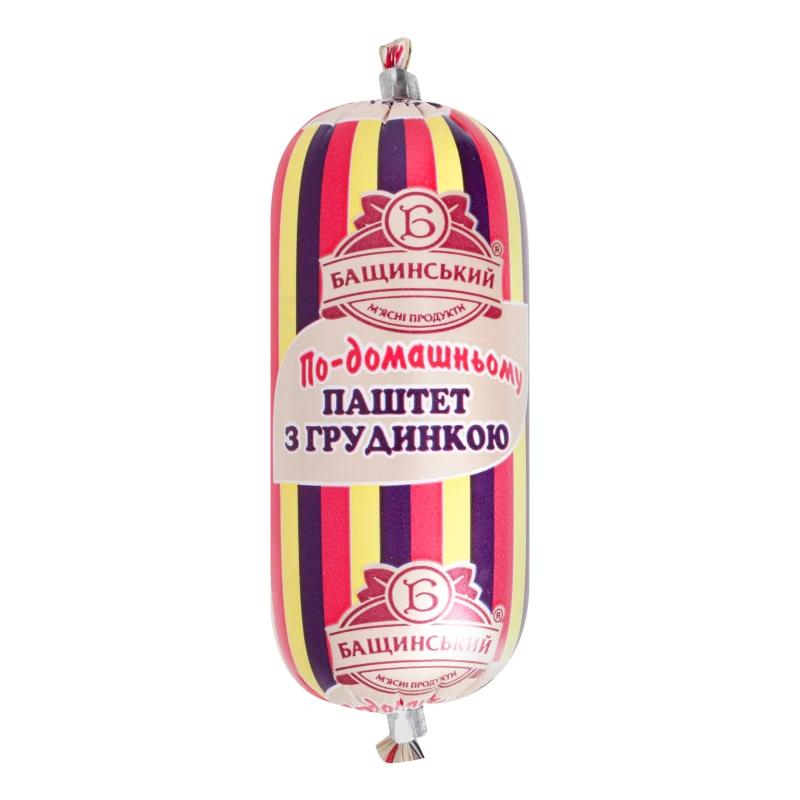 Паштет «По-домашньому з грудинкою» Бащинський, 125 г