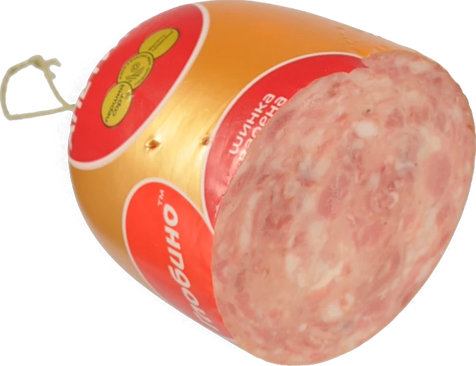 Шинка Глобино Апетитна варена, першого ґатунку (у поліамідній оболонці)