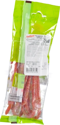 Ковбаски «Глобино» Салямки з сиром Cheddar Chicken сирокопчені вищого ґатунку, 70 г