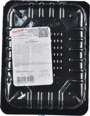 Сосиски «Глобино» «Мортадельки», вищого ґатунку, вакуумна газопакована упаковка, 275 г