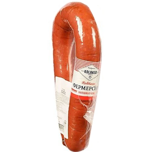 Ковбаса напівкопчена «Фермерська» від ТМ KOLBASO