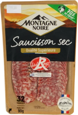 Ковбаса Montagne Noire 90г салямі нарізка