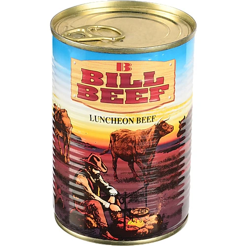 Тушонка Bill Beef Luncheon Beef паштетова яловича, залізна банка, 400 г
