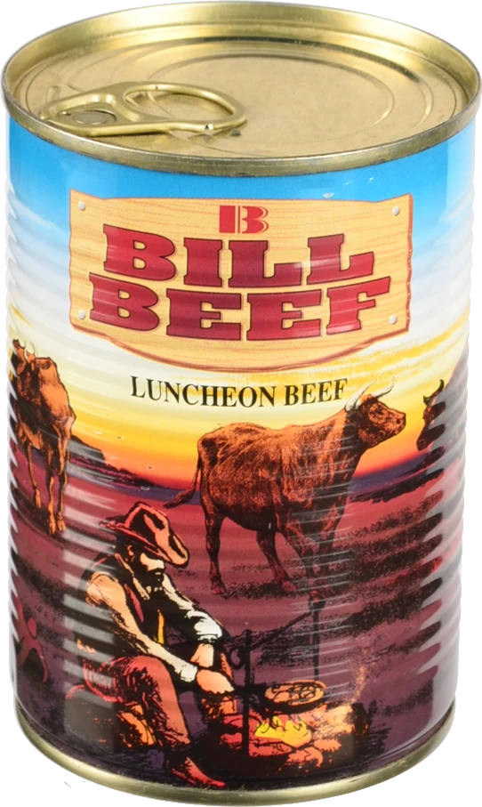 Тушонка Bill Beef Luncheon Beef паштетова яловича, залізна банка, 400 г