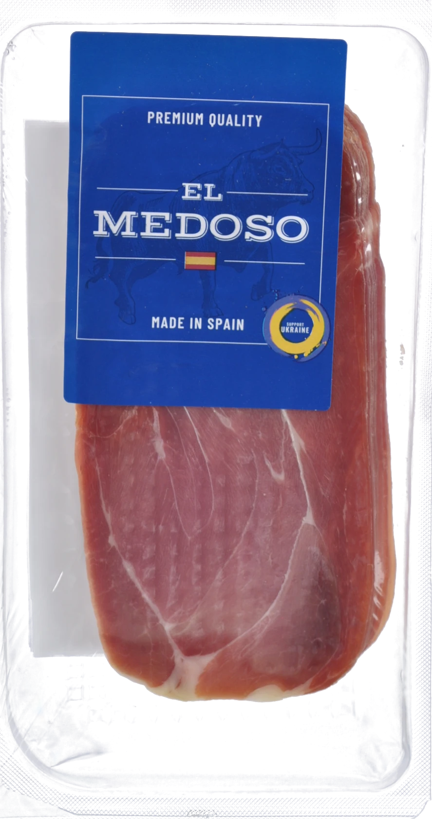 Хамон Serrano El Medoso 180 г нарізка, витримка 12 місяців