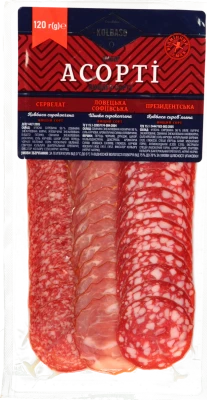Набір Kolbaso 120г асорті с.к нарізка