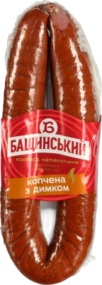 Ковбаса Бащинський 500г копчена з димком н.к
