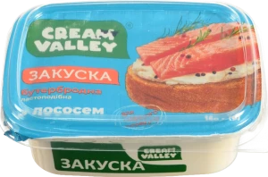 Закуска бутербродна Cream Valley “З лососем” пастоподібна, 160 г